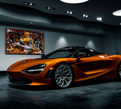 Фото дисков Vossen S17-01 на McLaren 720S