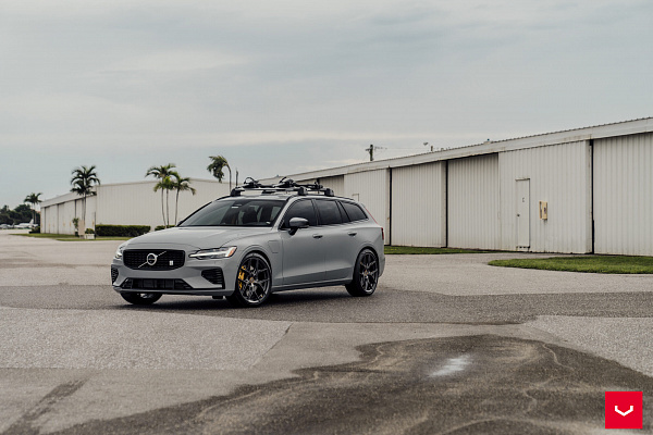Фото дисков Vossen HF-5 Сатиновый графит на Volvo V60 II