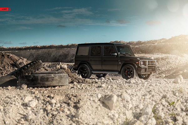 Фото дисков Anrky AN15 Черный сатин на Mercedes-Benz G-Class II