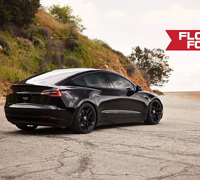 Фото дисков HRE FF21 на Tesla Model 3