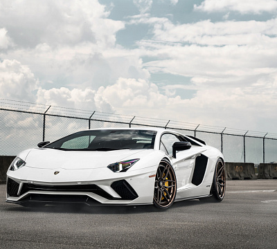 Фото дисков Anrky AN36 на Lamborghini Aventador