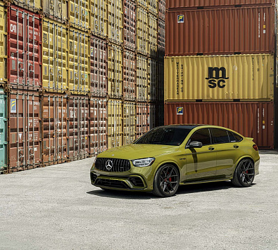 Фото дисков Vossen HF-5 на Mercedes-Benz GLC (X253, C253)