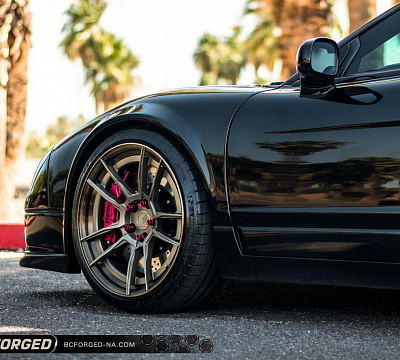 Фото дисков BC Forged HCA163 на Acura NSX I