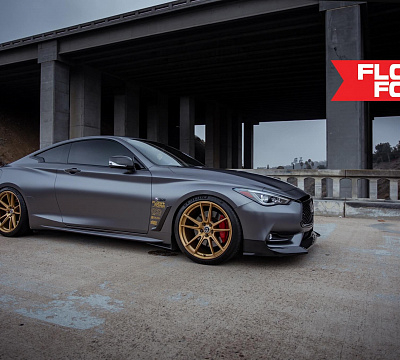 Фото дисков HRE FF04 на Infiniti Q60 II