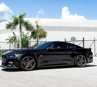 Фото дисков Vossen CV5 на Ford Mustang VI