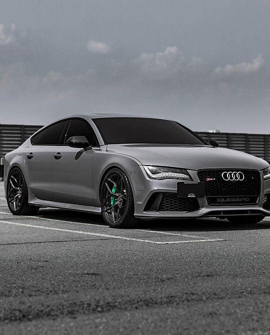 Фото дисков PF5 Глянцевый темный лак на Audi A/RS 7 (4G)