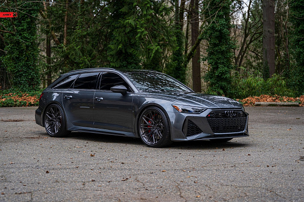 Фото дисков Anrky S1-X1 Глянцевый темный лак на Audi A/RS 6 (C8)