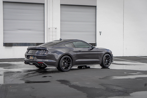 Фото дисков HRE FF21 Глянцевый графит на Ford Mustang VI