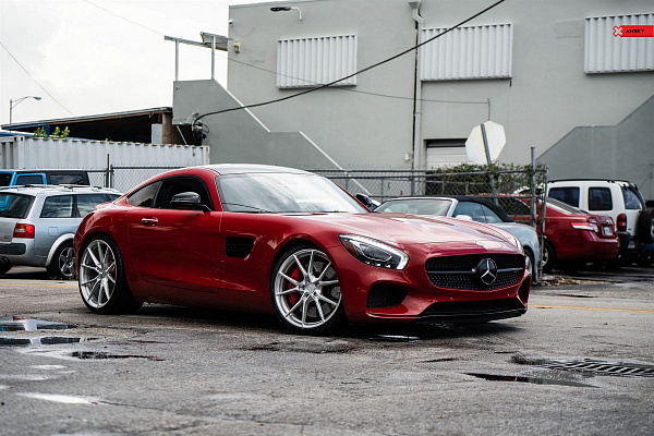 Фото дисков Anrky AN12 Глянцевый лак на Mercedes-Benz AMG GT I