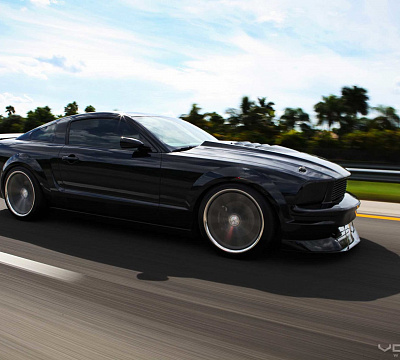 Фото дисков Vossen CV1 на Ford Mustang V