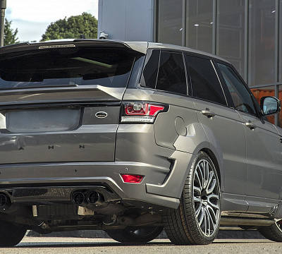Фото дисков Kahn Pace Car на Range Rover Sport II