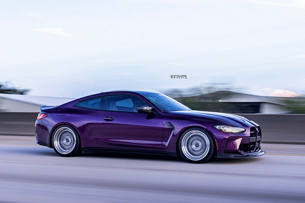 Фото дисков Strasse Wheels SV10M Track Глянцевый лак на BMW 4/M4 (G22/G82)