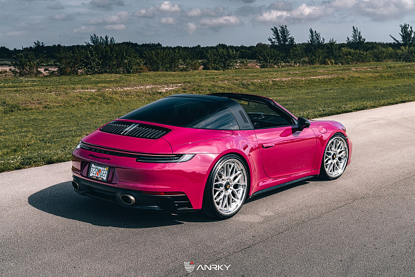 Фото дисков Anrky RS1 Глянцевый лак на Porsche 911 VIII