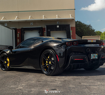 Фото дисков Anrky AN17 на Ferrari SF90