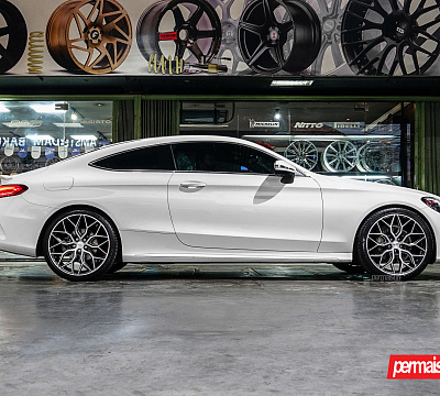 Фото дисков Vossen HF-2 на Mercedes-Benz C-Class (W205)