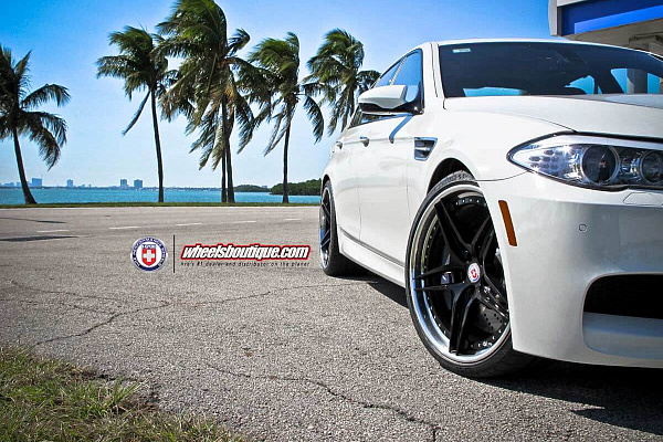 Фото дисков HRE S107 Черный глянец на BMW 5/M5 (F10)