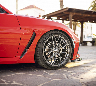Фото дисков Bola B17 на Toyota GR86