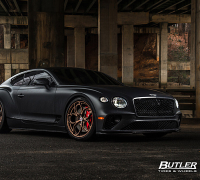 Фото дисков HRE P111SC на Bentley Continental GT III