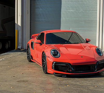 Фото дисков Strasse Wheels SV10 Deep Concave Duoblock на Porsche 911 VIII