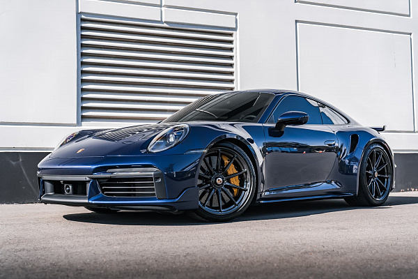 Фото дисков Brixton Forged R11-R Глянцевый темный лак на Porsche 911 VIII