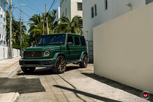 Фото дисков Vossen S21-02 Сатиновая бронза на Mercedes-Benz G-Class III