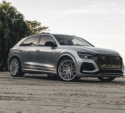 Фото дисков Vossen HF-7 на Audi Q8