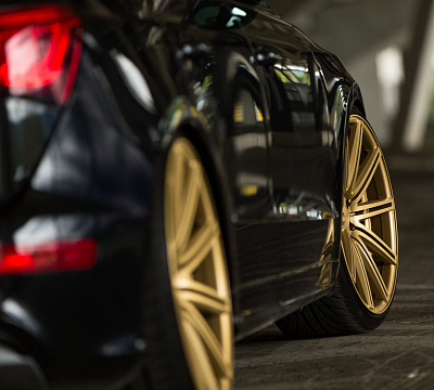 Фото дисков Vossen CV4 на Audi Q5 (8R)