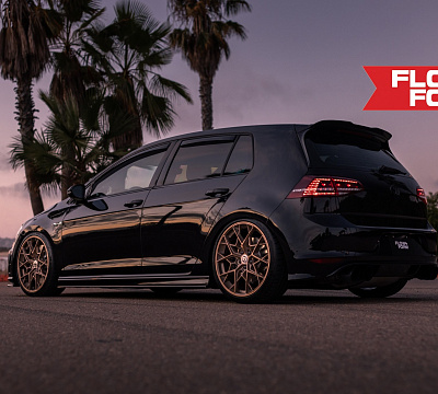 Фото дисков HRE FF10 на Volkswagen Golf VIII