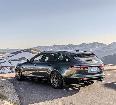 Фото дисков Brixton Forged TR11 на Jaguar XF II