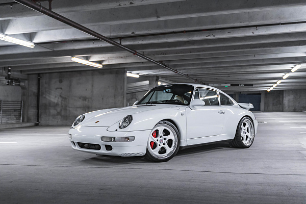 Фото дисков HRE 522 Белый глянец на Porsche 911 IV