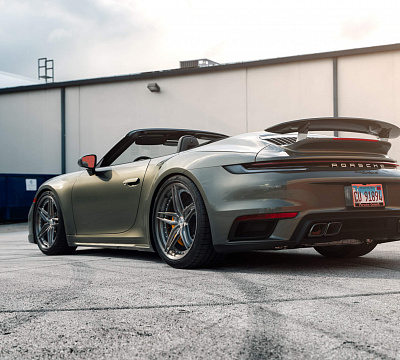 Фото дисков HRE S107SC на Porsche 911 VIII