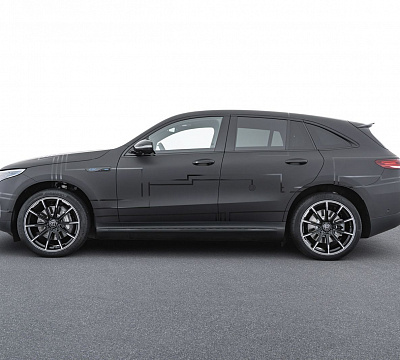 Фото дисков BRABUS Monoblock Z (Platinum Edition) на Mercedes-Benz EQC