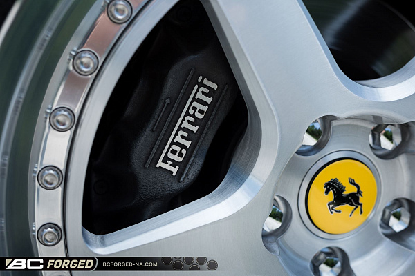 Фото дисков BC Forged LE05 // MLE05 Глянцевый лак на Ferrari 348