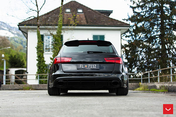 Фото дисков Vossen CV3 Серебро на Audi A/RS 6 (C7)