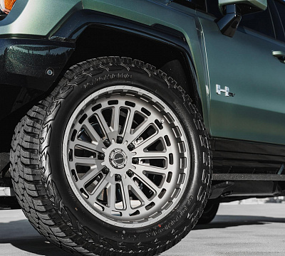 Фото дисков Brixton Forged BX03-M на GMC Hummer EV
