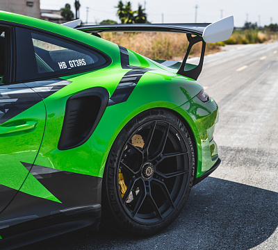 Фото дисков Brixton Forged CM5-R на Porsche 911 VII