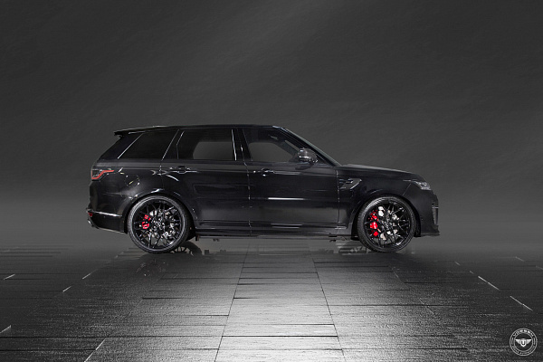 Фото дисков Vossen UV-1 Черный глянец на Land Rover Range Rover IV