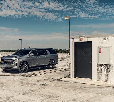 Фото дисков Vossen HF6-4 на Chevrolet Suburban XII