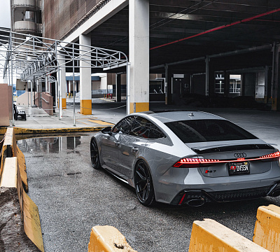 Фото дисков Vossen HF-5 на Audi A/RS 7 (4K)