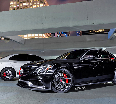 Фото дисков Strasse Wheels SM5R Deep Concave Monoblock на Mercedes-Benz C-Class (W205)