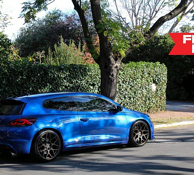 Фото дисков HRE FF01 на Volkswagen Scirocco III