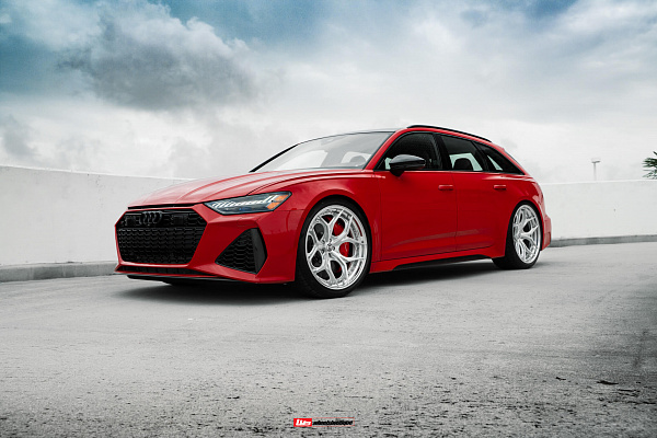 Фото дисков HRE S111SC Глянцевый лак на Audi A/RS 6 (C8)
