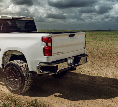 Фото дисков Vossen HF6-5 на Chevrolet Silverado IV