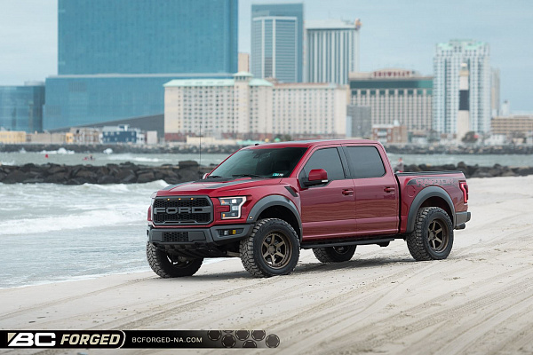 Фото дисков BC Forged LE61 // MLE61 Сатиновая бронза на Ford F-150 XIII