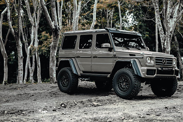 Фото дисков Brixton Forged BX03-M Сатиновый графит на Mercedes-Benz G-Class II