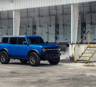 Фото дисков Vossen HF6-4 на Ford Bronco