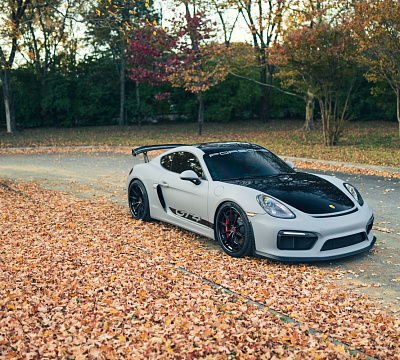 Фото дисков Brixton Forged R11-R на Porsche Cayman II