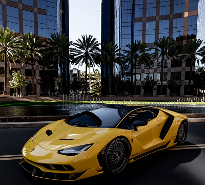 Фото дисков HRE 501 на Lamborghini Centenario