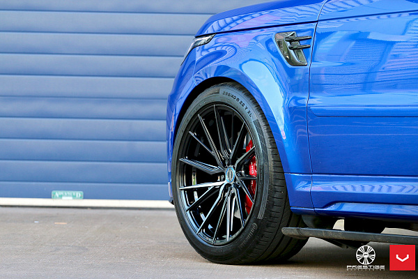 Фото дисков Vossen HF-4T Алмазная проточка на Range Rover Sport II