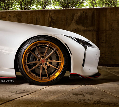 Фото дисков Strasse Wheels SV1 Deep Concave FS на Lexus LC 500